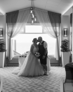 wedding bride and groom